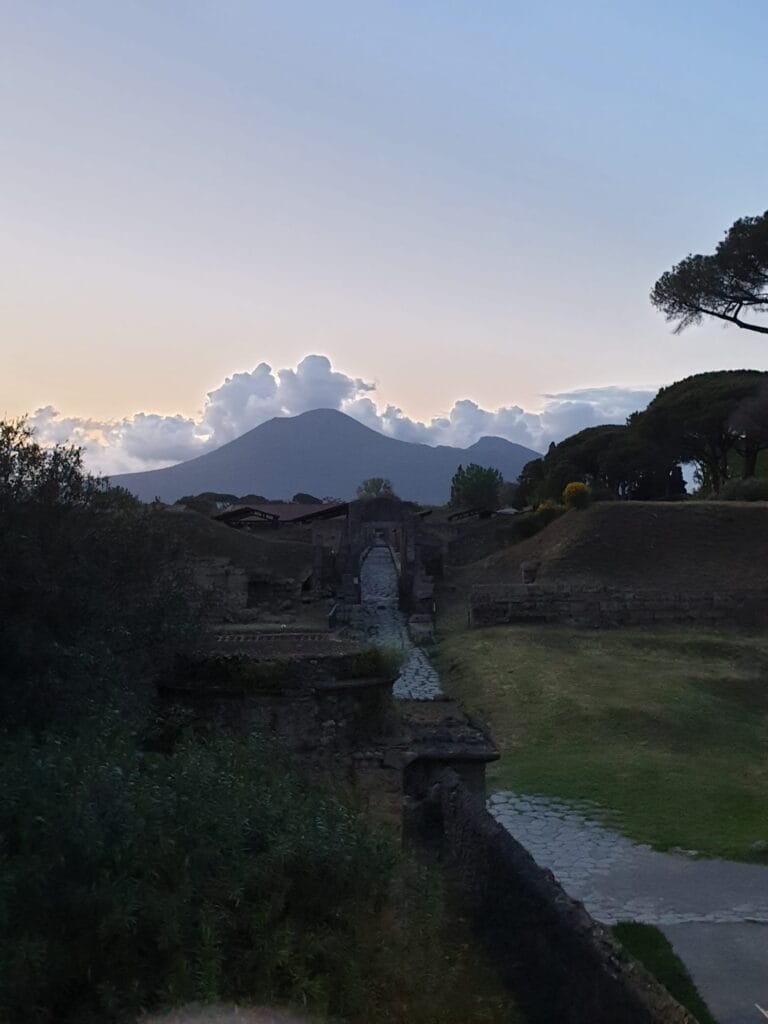 Vesuvius view - part of our Pompeii Ruins Guide