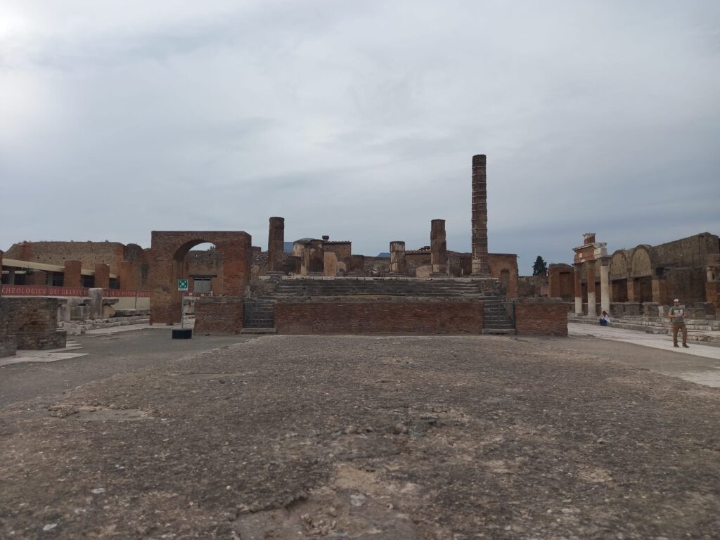 The Great forum of Pompeii The Great forum of Pompeii