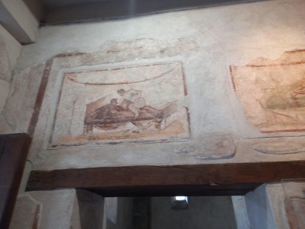 The Lupanar The Lupanar - Ancient Brothel - Pompeii