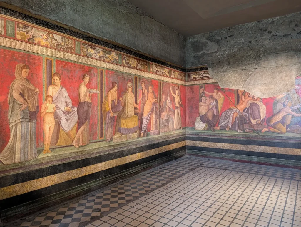 Pompeii 6 hours tour - Villa of the Mysteries frescoes Pompeii 6 hours tour - Villa of the Mysteries frescoes